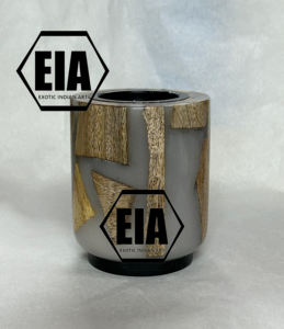 Elegante Quemador de Incienso de Resina de Madera Mubkhar Hecho a Mano, NUEVO, Incienso Tradicional de la India, Bakhour, Bakhoor, Dukhoon - Product Image 6