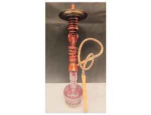 มอระกู่ทำจากไม้แกะสลักด้วยมือมอระกู่อียิปต์ - Product Image 3