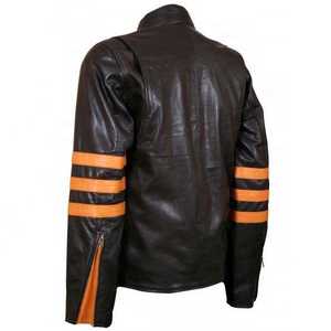 Blouson de moto unisexe en cuir coupe-vent, fabrication OEM sur mesure, couleurs et designs personnalisés 2026, toutes saisons - Product Image 2