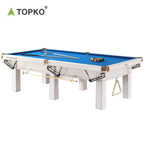 TOPKO Table <span class=keywords><strong>de</strong></span> billard domestique <span class=keywords><strong>de</strong></span> haute qualité Table <span class=keywords><strong>de</strong></span> billard <span class=keywords><strong>de</strong></span> tournoi professionnel <span class=keywords><strong>de</strong></span> <span class=keywords><strong>8</strong></span> pieds <span class=keywords><strong>Tables</strong></span> <span class=keywords><strong>de</strong></span> billard et <span class=keywords><strong>de</strong></span> billard unisexes - Product Image 1