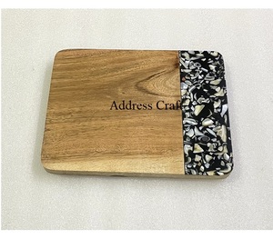 New Arrival Custom Acacia <b>Wood</b> Seashell Breakfast Board Designer Kitchen <b>Tools</b> for Vegetable <b>Cutting</b> and Chopping Boards - Product Image 3