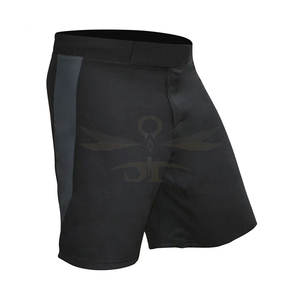 Nuevos Shorts Deportivos MMA para Hombre, Cintura Elástica, Transpirables, Color Sólido, Hechos a Medida, Venta al Por Mayor, Servicio OEM - Product Image 2