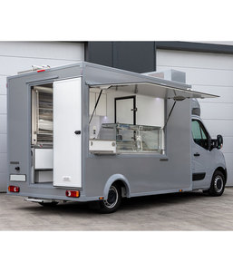 Camión de Comida Móvil de 4.8m con Carrocería de Aluminio, Compartimentos Aislados, Espacio de Preparación, Uso en Exteriores - Product Image 4