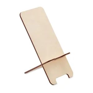 Support de téléphone écologique en bouleau, gadgets écologiques en forme de pots de fleurs et de jardinières - Product Image 3