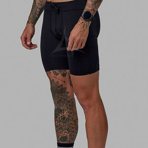New Style Customized Color High Quality <b>Men</b> <b>Compression</b> <b>Shorts</b> Elastic Waist Casual Quick Dry Customized Fabric - Product Image 3