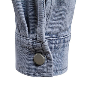<b>Men's</b> Comfortable Casual Denim <b>Jacket</b> Versatile Winter Outdoor Activities Jean <b>Jacket</b> - Product Image 3