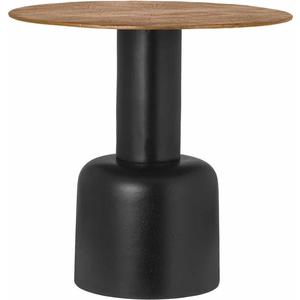 Table d'appoint Art Déco en aluminium avec dessus rond Table en aluminium coulé à la main Table d'appoint de canapé pour le salon et la chambre à coucher - Product Image 1