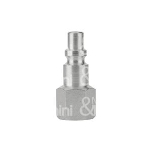 CONNECTEUR DE RACCORD RAPIDE Filetage femelle Mod. 15/A Laiton nickelé - Product Image 1