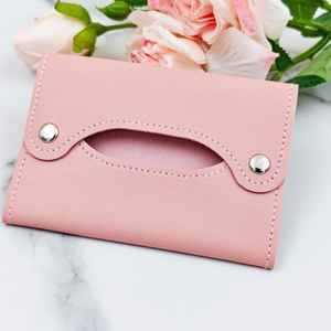 Caja de pañuelos para coche, dispensador de servilletas de cuero, contenedor de toallitas para coches, SUV, camiones, organizador de pañuelos faciales, - Product Image 2