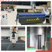 Routeur CNC Wattsan M1 2030 2000*3000*200mm avec table à vide pour la gravure et la découpe du bois, de l'acrylique et du métal, 6 kW