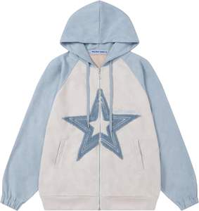 Customized 100% Cotton Hoodies Embroidered Design Stonewashed Acid Washed Techniques Front Silk Screen <b>Printing</b> Hooded Solid - Product Image 1