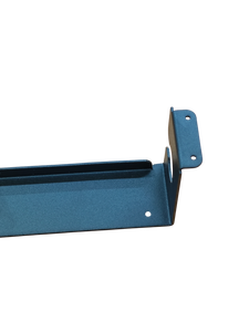 Plaque de connecteur en métal à revêtement noir avec points de montage usinés pour l'assemblage dans les cadres d'équipement - Product Image 6