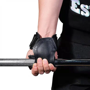 Poignées en caoutchouc personnalisées pour la salle de sport et le fitness Protecteurs de paume antidérapants de qualité supérieure accessoires de gymnastique pour entraînement par compression - Product Image 6