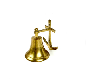 Campana de Pared de Latón Hecha a Mano con Ancla, Campana Personalizada, Decoración Náutica Vintage para Colgar en la Pared - Product Image 2