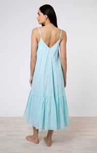 2024 modesto otoño hoja verano estampado sin mangas Maxi para mujeres Boho Gypsy vestido largo 2025 vestidos mujeres señora vestido elegante - Product Image 4