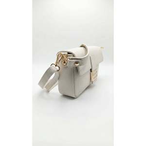 Autentica Borsa a Tracolla Strutturata in Pelle Dollaro per Donne, Made in Italy - Art. Borsa a Tracolla 26040 - Product Image 2