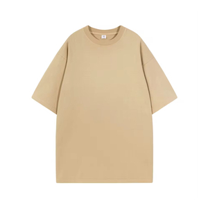 เสื้อยืดสำหรับผู้ชายคอกลมแบบหนาระบายอากาศน้ำหนักเบาแบบถักกันลื่นมีลายโลโก้คอแบบสั่งตัด - Product Image 5