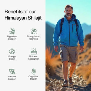 Shilajit de l'Himalaya, Acide Fulvique Naturel, Complément Énergétique de Qualité Alimentaire, Bouteille, Fabricant OEM, Modèle Fawad International Trading - Product Image 5