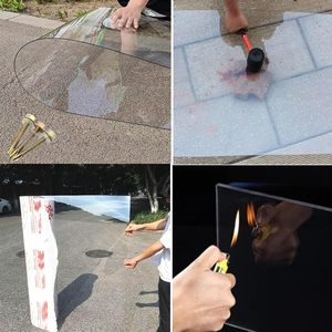 カスタマイズ可能な0.75mm-20mm厚固体ポリカーボネートシート耐久性透明クリアホテル病院屋根モダンデザイン - Product Image 5