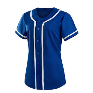 Camiseta de béisbol de aspecto profesional de la mejor calidad, ropa deportiva con logotipo personalizado, camiseta de béisbol de secado rápido cómoda para mujer - Product Image 1