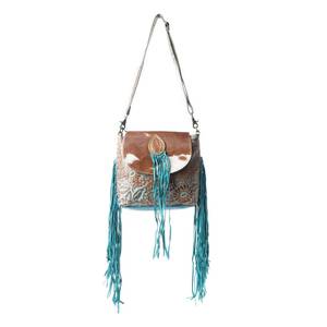 Nuevo Bolso Western de Cuero Genuino en Tendencia, Hecho a Mano, Estilo Boho, Diseño Vintage de Lujo para Mujer - Product Image 4