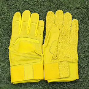 Meilleur prix pour la protection des mains supérieures Infield Outdoor Gants de frappe de baseball en cuir véritable personnalisables de haute qualité - Product Image 5