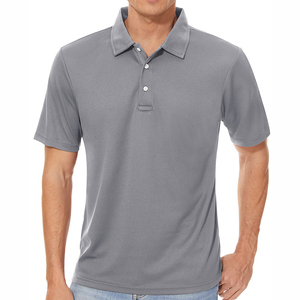 T-shirt élégant pour homme, tissu en molleton de coton de qualité supérieure, personnalisation du logo, produit à manches courtes, col rabattu, vêtement décontracté - Product Image 1