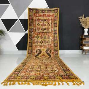 Tapis marocains authentiques faits à la main en laine, motifs berbères traditionnels, styles vintage et modernes pour la décoration intérieure - Product Image 1