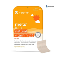 Bandes orales de vitamine D3 premium avec K2 et mélange nutritionnel pour le bien-être quotidien