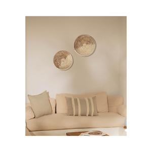 Meandro naturale bambù africano fatto a mano decorazione piastra da parete 45cm x 9cm 8810