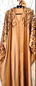 Ropa musulmana tradicional de mujer modesta elegante islámica, Kaftan nupcial Abaya estilo Dubai, accesorio incluido - Product Image 2
