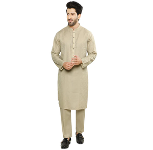 Vêtements islamiques pour hommes en vente chaude, shalwar kameez respirant au design moderne pour homme, nouveau shalwar kameez pakistanais pour homme, costume shalwar kameez - Product Image 1