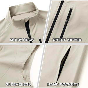 Chaleco Softshell Grueso de Aspecto Profesional, Transpirable, para Hombre, Ropa de Invierno, Cortavientos, Fabricantes de Chalecos Softshell para Hombre - Product Image 5
