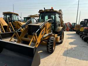 Chargeur sur pneus Caterpillar Cat420F d'occasion de haute qualité Chargeur tractopelle Cat 420F d'occasion à vendre à bas prix - Product Image 2