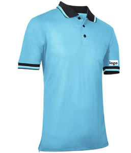 Polo de manga corta para hombre, Camiseta 100% de poliéster importada, Stock barato, moda, Stock, suministro de China - Product Image 1