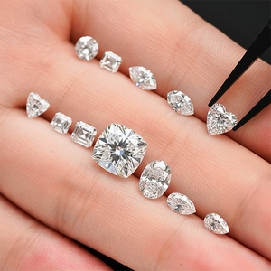 Diamantes Cultivados en Laboratorio al por Mayor de 0.8mm-3mm, Corte Brillante Pequeño, Color D, Perforados con Láser, Marca MIRA ART, Sueltos para Joyería - Product Image 2