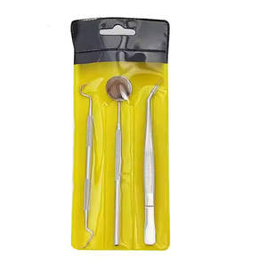 Set de Exploración Dental Astrin, Espejo, Sonda, Pinzas, Kit de Cuidado Bucal Manual para Dentistas y Estudiantes de Odontología, Acero de Grado Médico - Product Image 5