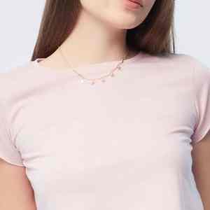 Top Corto de Verano para Mujer, Elegante, Transpirable, de Algodón, Diseño Moderno, para Chicas - Product Image 2