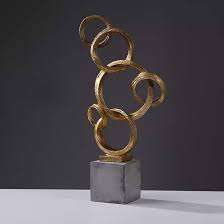 Escultura Decorativa India de Alta Calidad, Diseño Art Deco Personalizado para Decoración de Mesa y Pasillo - Product Image 5