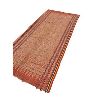 พรมขนสัตว์ขนาดใหญ่ Nayaab Classic ลายเรขาคณิตสีแดงส้ม ทอมือ ขนาด 9x12 ฟุต สำหรับทางเข้าบ้าน-Paem-949 - Product Image 2