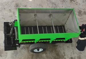 CE sertifikalı çok fonksiyonlu kireç granül gübre kompost serpme alan traktör çekiş serpme pompası çiftlik Motor uçucu - Product Image 4