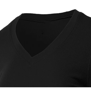 Sweat-shirt à col en V en polaire tricoté respirant coupe-vent brodé et gaufré marron pour femme, marque personnalisée, écologique, hiver - Product Image 2