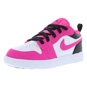 Zapatillas Nike Jordan 1 Low Alt PS para niña Color: Blanco/Rosa intenso/Negro 100% auténticas - Product Image 1