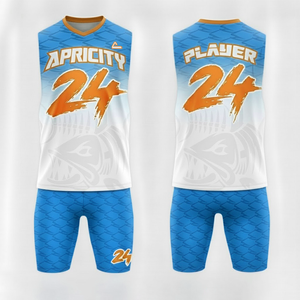 Uniformes de fútbol sublimados personalizados 7v7 | Conjunto de camiseta y pantalones cortos de fútbol con bandera transpirable | Ropa deportiva del equipo OEM - Product Image 2