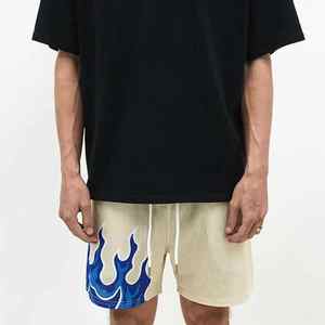 Pantalones cortos de carga informales para hombre 100% algodón de alta calidad tejido elástico color bolsillo diseño informal - Product Image 5