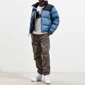 OEM ODM Custom Logo Men's <b>Winter</b> Outdoor Windproof Quilted Jacket Solid Hooded Puffer Jackets for Men - Product Image 3