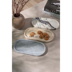 Decoración de mesa de diseño moderno, decoración del hogar, bandeja para servir alimentos, calidad Premium, nuevo estilo elegante, bandeja para servidor de alimentos y aperitivos para Hotel - Product Image 3
