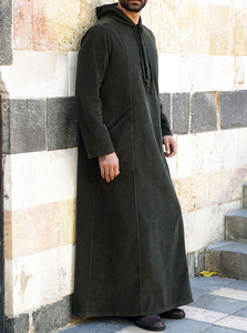 Style omanais Thobe / Thawb Jubba Robe confortable vêtements traditionnels arabes du Moyen-Orient pour hommes-Djellaba élégant et sur mesure - Product Image 2