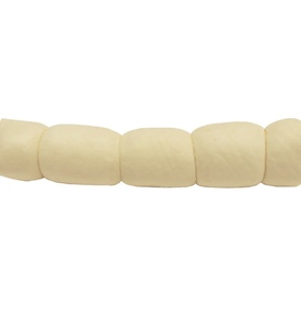 Rollos de mejillas de res para perros, masticables de cuero crudo para perros naturales y sin olor, 5 a 6 pulgadas, perro mediano de piel de res - Product Image 2