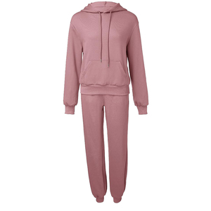 Offre Spéciale femmes survêtement conception solide respirant uni teint coupe régulière meilleur élégant et tenue décontracté femmes survêtement - Product Image 3